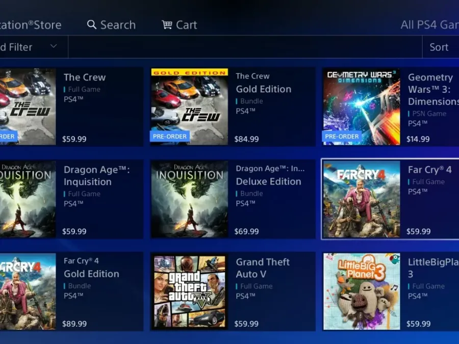 0 تا 100 خرید بازی ps4